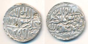 Ala ud Din Husain Shah (AH 899-925, 1493-1519 AD), Silver Tanka, 10.69g, Fathabad Mint, AH