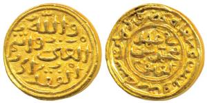 Muhammad Shah III bin Tughluq, Gold Tanka, 11g, Hazrat Delhi Mint, AH 736, fi ahd type (G&