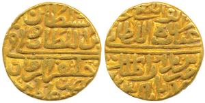 Ghiyath Shah as Heir Apparent (AH 860-873, 1456-1469 AD), Gold Tanka, 10.84g, Dar-ul-Mulk 