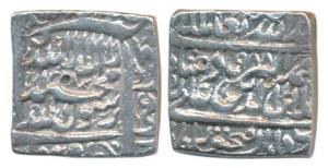 Akbar, Silver Rupee, 11.34g, Dar us-Saltanat Fathpur Mint, AH 988 (KM 82.2). Very Fine+, R