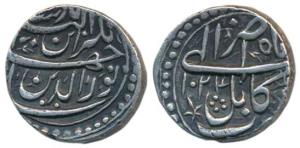 Jahangir, Silver Rupee, 11.36g, Kabul Mint, AH 1024, Month Azar (KM 145.9). Very Fine+, Ve