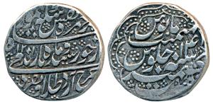 Taimur Shah (AH 1186-1207, 1772-1793 AD), Silver Rupee, 10.70g, Kashmir Mint, AH 1201/14 (