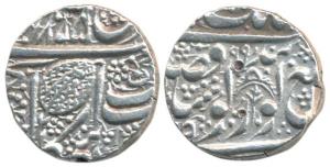 Amritsar Mint, Silver Rupee, Nanakshahi couplet, VS 1885/(18)99 (AD 1827/1842), period of 