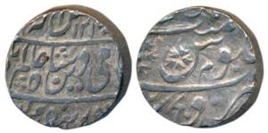 Indore Feudatory, Sironj, Silver Rupee, 11.27g, Sironj Mint, in the name of Shah Alam II, 