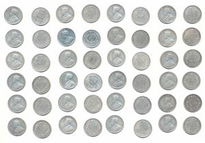 George V, Silver Rupee (24), 1912 (3), 1913 (2), 1914 (3), 1916 (3), 1917 (3), 1918 (3), 1