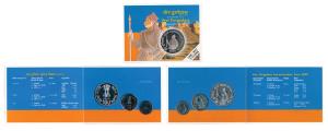 2003 Uncirculated Set, Veer Durgadass, set of 3, Rupee 1 to 100. In immaculate condition, 