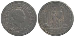 George III, Pondicherry Taken, Silver Medal, 1761, obv. laureate head of George III to rig