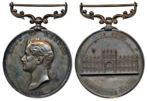 Dr. John McLennan, Silver Medal, 50.48g, Prize Medal of the Grant Medical College (the ren