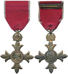 The Most Excellent Order of the British Empire, 2nd type, Civil Division, Officer’s Breast