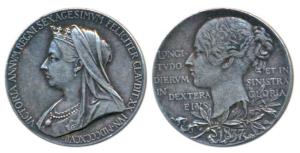 Victoria’s Diamond Jubilee Medal, Silver, 9.72g, 1837-1897, matured bust of the Queen to l