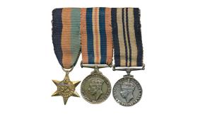 Group of 3 Miniature Medals, War Medal, George VI, 1939-1945, India Service Medal, George 