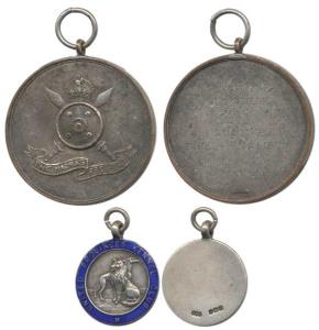 The Madras Regiment, Silver Gilt, obv. arms of the regiment, rev. Gold Cup Hockey 1950, Lo