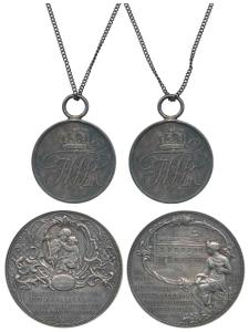 Germany, Brandenburg, Prussia, Friedrich Wilhelm III (1797-1840), Silver Medal, For servic