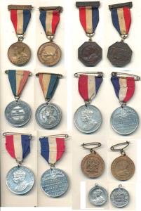 Medals of George VI (7), Coronation of George VI and Queen Elizabeth 1937, Royal Visit Uni