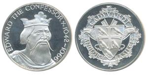 Great Britain, Edward the Confessor 1042-1066 AD, Silver Medal, 41.61g, coat of arms on re