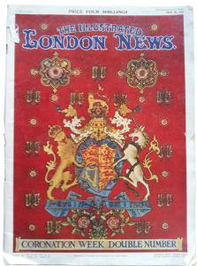 The Illustrated London News, set of 2, Coronation 1911, King George V & Queen Mary; Corona