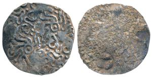 Archaic Punch Marked Coinage, a recently known type most probably from the middle Ganga pl