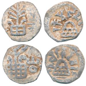 Anandas of Karwar, Mulananda and Chutukulanada, Lead Unit (2), legend around eight arched 