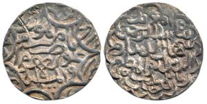 Shihab-al-din Bayazid Shah (AH 815-817, 1412-1414 AD), Silver Tanka, 10.65g, Firuzabad Min