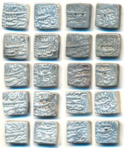 Akbar, Silver Rupee (10), Tatta Mint, Ilahi Type, Ardibihisht/44, Khurdad/48, Tir/49, Amar