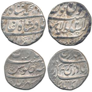 Muhammad Shah, Silver Rupee, 11g, Dar-us-Sultanate Lahore Mint, AH 113x/2; Durrani, Ahmed 