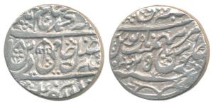Faizullah Khan, Silver Rupee, 10.51g, Qasbah Panipat Mint, in the name of Shah Alam II, ob