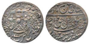 Wajid Ali Shah, Silver Rupee, 11.12g, Mulk Awadh Bait-us-Sultanat Lakhnau Mint, AH 1269/6.