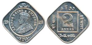George V, Cupro-Nickel 1 Anna, 1928, Bombay Mint, normal dot, (Prid 956). Extremely Fine, 