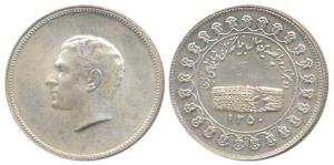 Iran, Mohammad Reza Shah, Silver Medal, 11.59g, to commemorate the 2500th anniversary of t