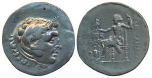 Kingdom of Macedonia, Alexander III (c. 336-323 BC), Silver Tetradrachm, 16.30g, head of y
