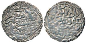 Ghiyath Al-din Azam Shah (AH 792-813, 1389-1410 AD), Silver Tanka, 10.74g, Hazrat Firuzaba
