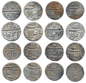 Akbar (AH 1213-1250, 1798-1834 AD), Silver Rupee (8), Ahmadabad Mint, Ilahi Type, Month Kh