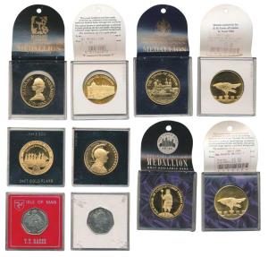 Medallions (4), Her Majesty’s Palace and Fortress, The Tower of London; Madame Tussad 1761