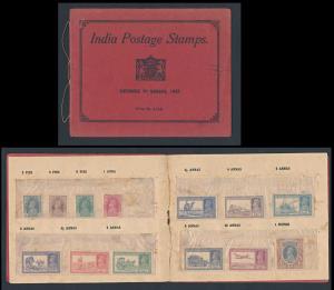 1937 KG VI series 1937 presentation folder with true copy of postal notice by Director- Ge