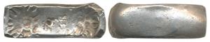 Archaic Punch Marked Coinage, attributed to Gandhara Janapada (c. 600-400 BC), Silver Shat