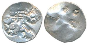 Archaic Punch Marked Coinage, ’Rajegaon Hoard’ Type, attributed to Vidarbha Janapada (500-