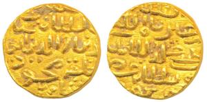 Ghiyath al-din Mahmud (AH 939-945, 1532-1538 AD), Gold Tanka, 10.61g, without mint name an