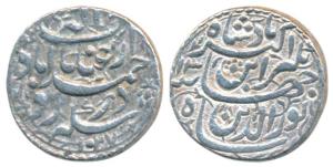 Jahangir, Silver Rupee, 11.43g, Ahmedabad Mint, Inayat Couplet, AH 1027/13 RY (KM 149.4). 