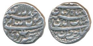 Shah Jahan (AH 1037-1068, 1628-1658 AD), Silver Rupee, 11.40g, Kashmir Mint, Month Ardibih