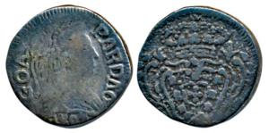 Goa, Maria I (1777-1816 AD), Silver Pardao, 5.26g, 1803, rev. crowned arms (KM 204). Fine+