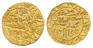 Jalal al-din Fath Shah (AH 886-893, 1481-1486 AD), Gold Tanka, 10.60g, Fathabad Mint, AH 8