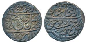 Shah Alam II, Silver Rupee, 11.06g, Dar-ul-Khilafat Shahjahanabad Mint, AH 1201/29, Hami d