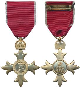 The Most Excellent Order of the British Empire (O.B.E.), 2nd type, Civil Division, Officer