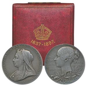 Victoria’s Diamond Jubilee Medal, Silver, 83.71g, 1837-1897, matured bust of the Queen to 