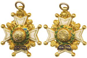 The Most Honourable Order of the Bath, (C.B.) Military Division, an early ’bulbous’ Compan