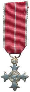 The Most Excellent Order of the British Empire, (O.B.E.) 2nd type, Military Division, Offi
