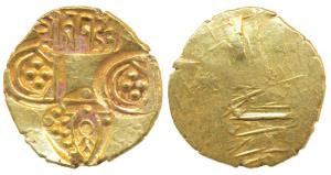 Paramaras of Vidarbha, Jagadeva (c. 12th century AD), Gold Pagoda, Punches of a temple sho