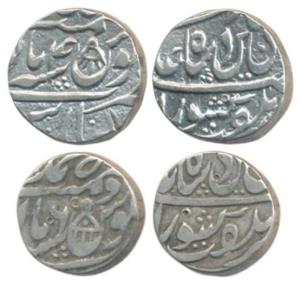 Muhammadabad Banaras Mint, Silver Rupee, 10.97g, in the name of Shah Alam II, comb like sy