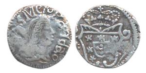Goa, Jose I, Silver ½ Pardao, 1775 (KM 158). About Very Fine, Rare.