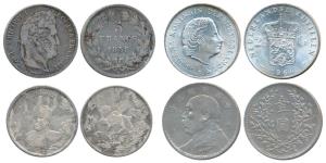 Assorted Lot, France, Louis Philippe I, Silver 5 Francs, 24.54g, Paris Mint, 1838W (KM 749